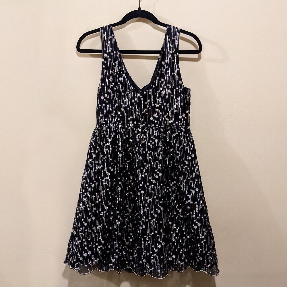 Minuet Black and Gold Party Dress | Women's M